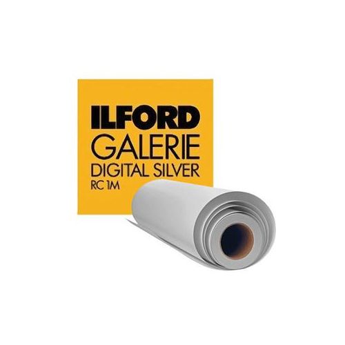  Adorama Ilford Galerie Digital Silver RC1M Photo Paper, 4x500 Roll, Glossy 1170915