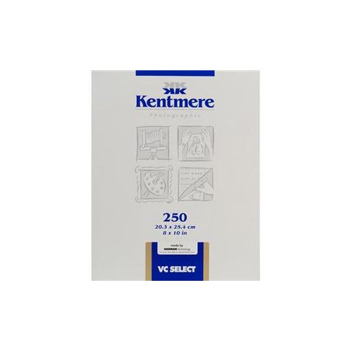  Adorama Kentmere 6009070 VC Select Paper, 8x10in, 250 Sheets 6009070