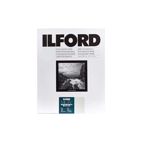  Adorama Ilford Multigrade IV RC VC B/W Enlarging Paper, 4x6in 1770944