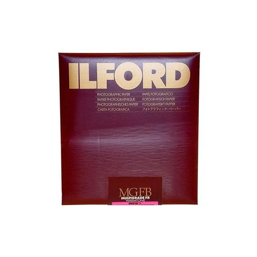  Adorama Ilford Multigrade FB Warmtone VC Enlarging Paper, Semi Matte, 16x20, 10 Sheets, 1168439