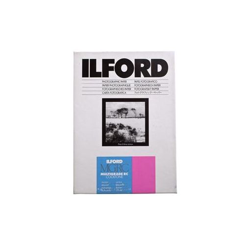  Adorama Ilford Multigrade RC Cooltone VC B&W Enlarging Paper, Glossy, 5x7 - 100 Sheets 1951828