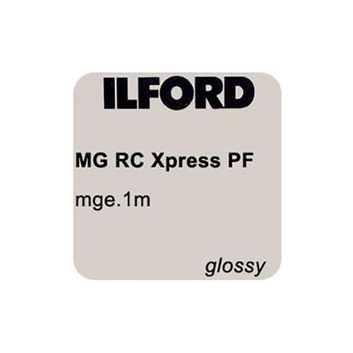  Adorama Ilford Multigrade Express PF MGE.1M Photographic Paper, 4x500 Roll, Glossy 1952216