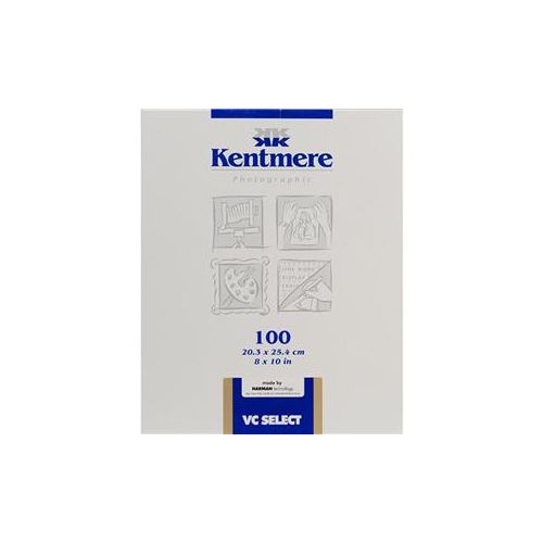  Adorama Kentmere 6007418 VC Select Paper, 8x10in, 100 Sheets 6007418