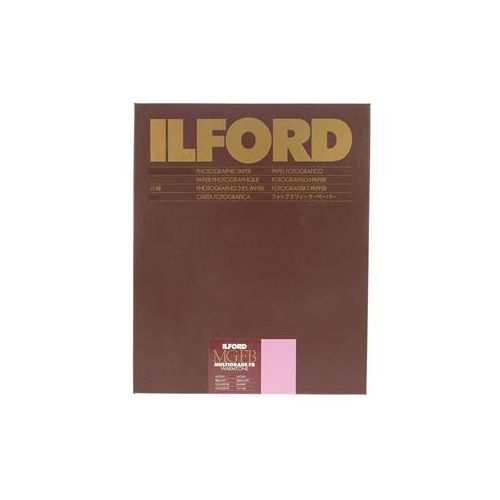  Adorama Ilford Multigrade FB Warmtone VC Enlarging Paper, Glossy, 11x14, 50 Sheets, 1865509