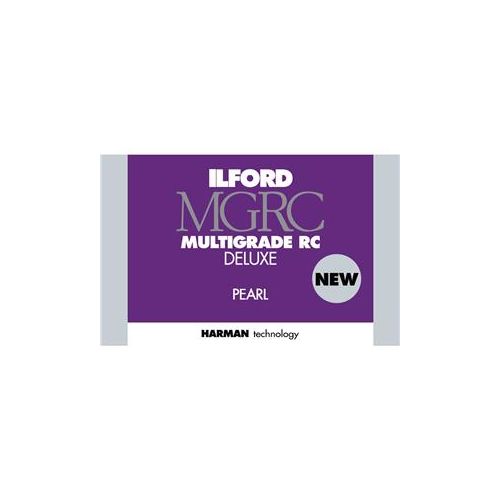  Adorama Ilford Multigrade V RC Deluxe Pearl Black & White Photo Paper, 8x10, 100 Sheets 1180266
