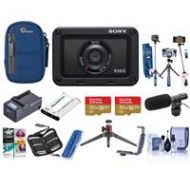 Adorama Sony Cyber-shot RX0 II Digital Camera With Premium Accessory Bundle DSC-RX0M2 KB