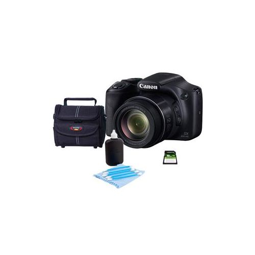  Adorama Canon PowerShot SX530 HS Digital Camera and Free Accessories, Black 9779B001 A