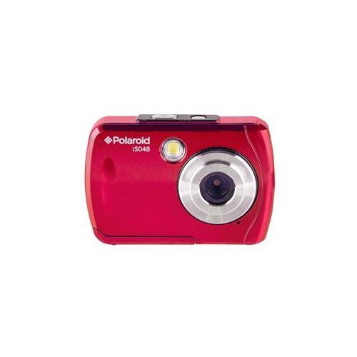  Adorama Polaroid is048 16MP Waterproof Digital Camera, Red IS048-RED