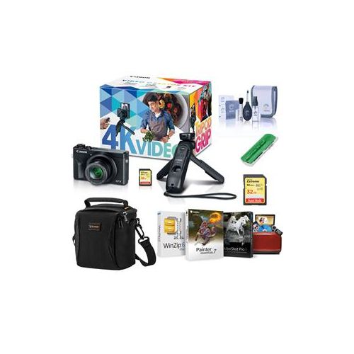  Adorama Canon PowerShot G7 X Mark III Video Creator Kit, With Free MAC Accessory Bundle 3637C026 MAC