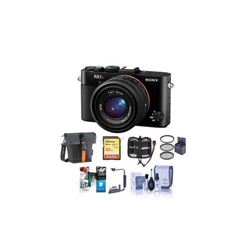  Adorama Sony Cyber-Shot DSC-RX1R II Digital Camera and Free Accessories DSCRX1RM2/B A