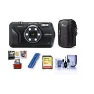 Adorama Ricoh WG-6 Digital Camera, Black - With Free Mac Accessory Bundle 03843 AM