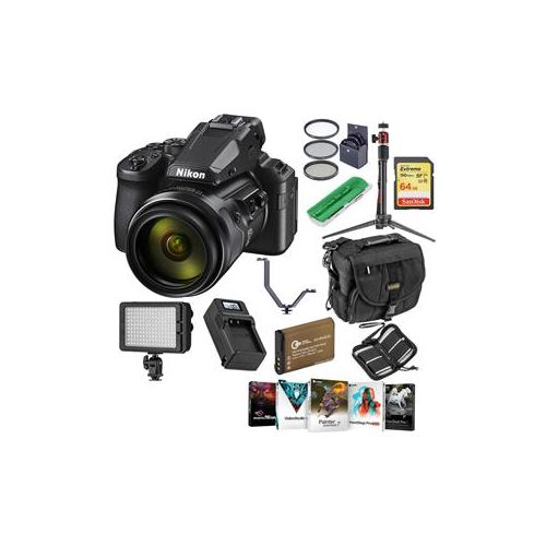  Adorama Nikon COOLPIX P950 Digital Camera - With Premium Accessory Bundle 26532 B