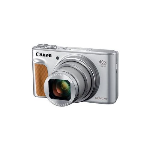  Canon PowerShot SX740 HS Digital Camera, Silver 2956C001 - Adorama