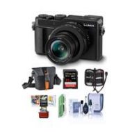 Adorama Panasonic Lumix DC-LX100 II Digital Camera Black With Free Mac Accessory Bundle DC-LX100M2 AM