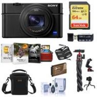 Adorama Sony Cyber-shot DSC-RX100 VII Digital Camera With Free Mac Accessory Bundle DSC-RX100M7 M