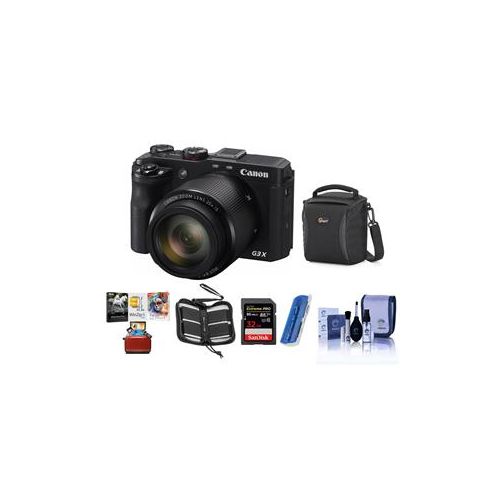  Adorama Canon PowerShot G3 X Digital Camera and Free Mac Accessory Bundle 0106C001 AM