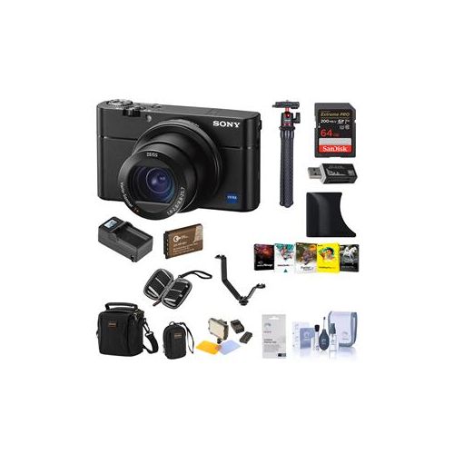  Adorama Sony Cyber-shot DSC-RX100 VA Digital Camera With Premium Accessory Bundle DSC-RX100M5A KB