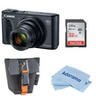 Adorama Canon PowerShot SX740 HS Digital Camera, Black - With Free Accessory Bundle 2955C001 A