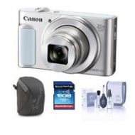 Adorama Canon PowerShot SX620 HS Digital Camera, Silver With Free Accessories Bundle 1074C001 A