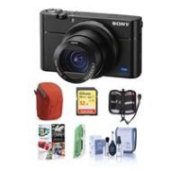 Adorama Sony Cyber-shot DSC-RX100 VA Digital Camera With Free Pc Accessory Bundle DSC-RX100M5AA