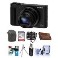 Adorama Sony DSC-HX80 Digital Camera, Black with Premium Accessory Bundle DSC-HX80/B B