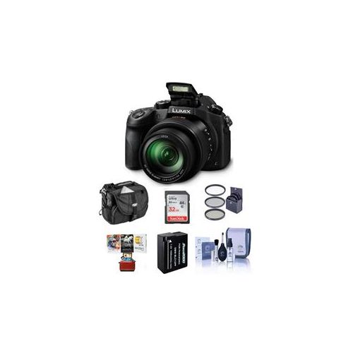  Adorama Panasonic Lumix DMC-FZ1000 Digital Camera with Free Mac Accessory Bundle DMCFZ1000K AM