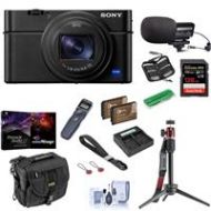 Adorama Sony Cyber-shot DSC-RX100 VII Digital Camera With Pro PC Accessory Bundle DSC-RX100M7 KB