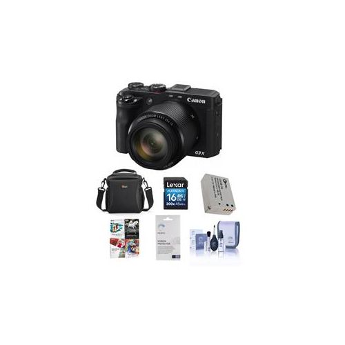  Adorama Canon PowerShot G3 X Digital Camera and Free PC Accessory Bundle 0106C001 A