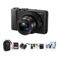 Adorama Panasonic Lumix DMC-LX10 Digital Camera with Free PC Accessories, Black DMC-LX10K A
