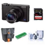 Adorama Sony Cyber-Shot DSC-RX100 III Digital Camera and Accessory Kit DSCRX100M3/B A