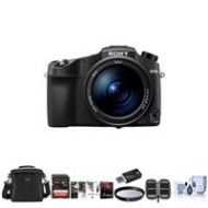 Adorama Sony Cyber-shot DSC-RX10 IV Digital Camera, Black With Free Accessory Bundle DSC-RX10M4 A