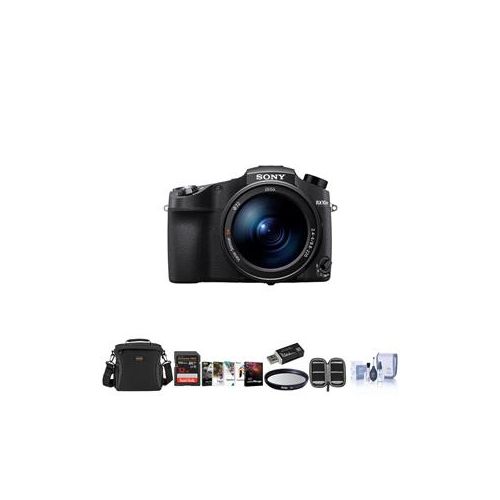  Adorama Sony Cyber-shot DSC-RX10 IV Digital Camera, Black With Free Accessory Bundle DSC-RX10M4 A