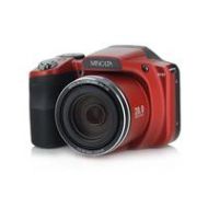 Adorama Minolta M35Z 20MP 1080p HD Bridge Digital Camera with 35x Optical Zoom, Red MN35Z-R