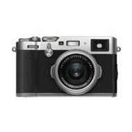 Adorama Fujifilm X100F 24.3MP Digital Camera, Fujinon 23mm f/2 Lens, Silver 16534584
