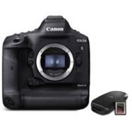 Adorama Canon EOS-1D X Mark III DSLR Camera Body with CFexpress Card & Reader Bundle Kit 3829C019