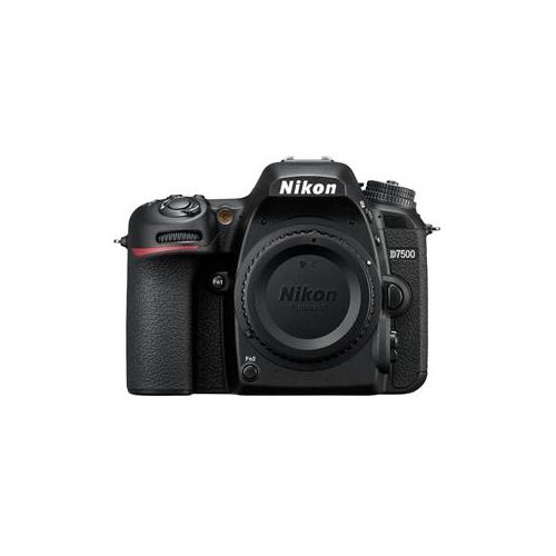  Adorama Nikon D7500 DSLR Body, Black - Refurbished by Nikon U.S.A. 1581B