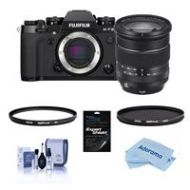 Adorama Fujifilm X-T3 Camera with XF 16-80mm F4.0 R OIS WR Lens, Black W/Hoya Filter Kit 16643335 F