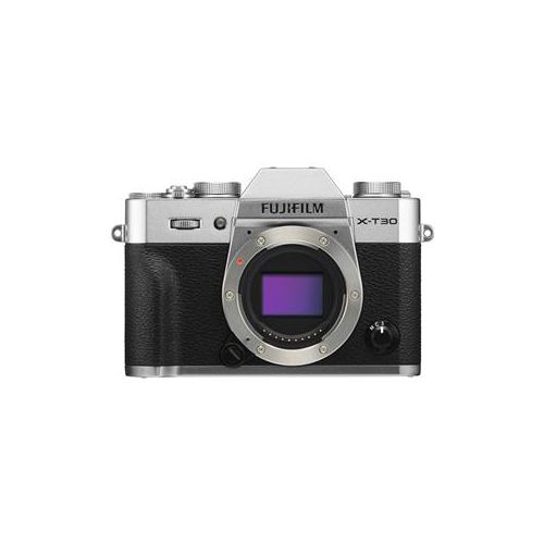  Adorama Fujifilm X-T30 Mirrorless Digital Camera Body - Silver 16618380