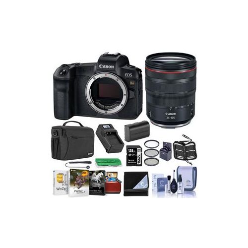  Adorama Canon EOS Ra Mirrorless Camera with RF 24-105mm f/4 LIS USM Lens W/ Free ACC Kit 4180C002 L1 AM