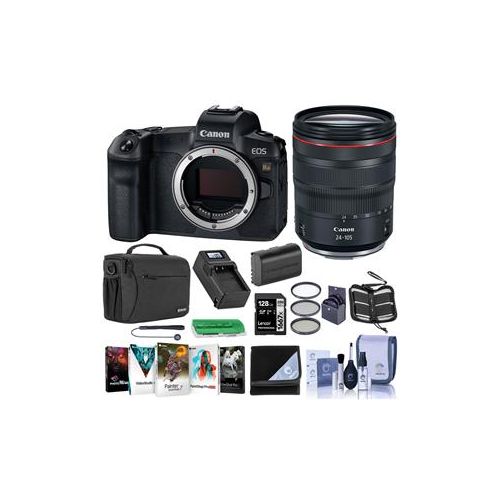  Adorama Canon EOS Ra Mirrorless Camera with RF 24-105mm f/4 LIS USM Lens W/ Free ACC Kit 4180C002 L1 A