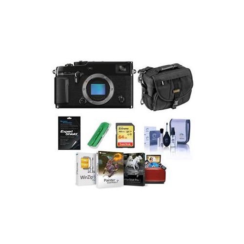  Adorama Fujifilm X-Pro3 Mirrorless Digital Camera, Black-With Free Mac Accessory Bundle 600021381M