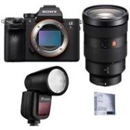 Adorama Sony a7R III Mirrorless Camera With Sony FE 24-70mm f/2.8 GM Lens W/Flash Kit ILCE7RM3/B L2B