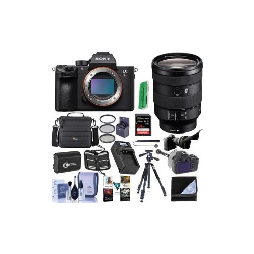  Adorama Sony a7R III Mirrorless Camera With Sony FE 24-105mm f/4 G OSS Lens W/ACC KIT ILCE7RM3/B L3D