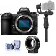 Adorama Nikon Z7 FX-Format Mirrorless Camera Body W/Nikon Mount Adapter FTZ W/Gimbal KIT 1591 MA