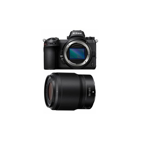  Adorama Nikon Z7 FX-Format Mirrorless Camera Body With Nikon NIKKOR Z 50mm f/1.8 S Lens 1591 L2