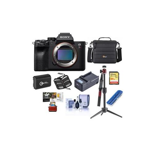  Adorama Sony a7R IV Mirrorless Digital Camera Body With Mac Accessory Bundle ILCE7RM4/B AM