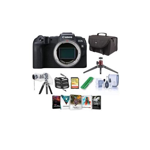  Adorama Canon EOS RP Mirrorless Full Frame Digtal Camera Body With Free PC Accessory Kit 3380C002 AA