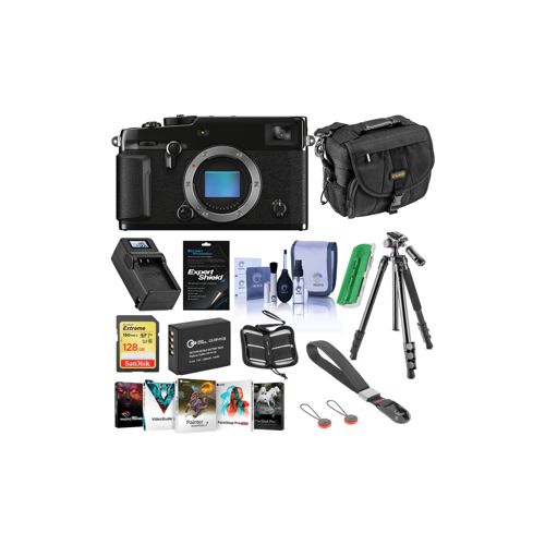  Adorama Fujifilm X-Pro3 Mirrorless Digital Camera, Black With Premium Accessory Bundle 600021381 B