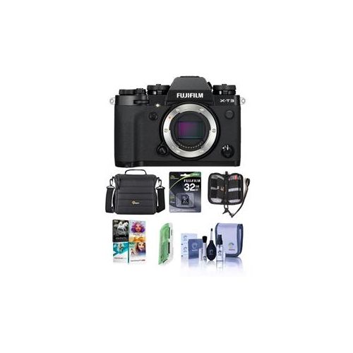  Adorama Fujifilm X-T3 Mirrorless Body, Black - With Free PC Accessory Bundle 16588509 A