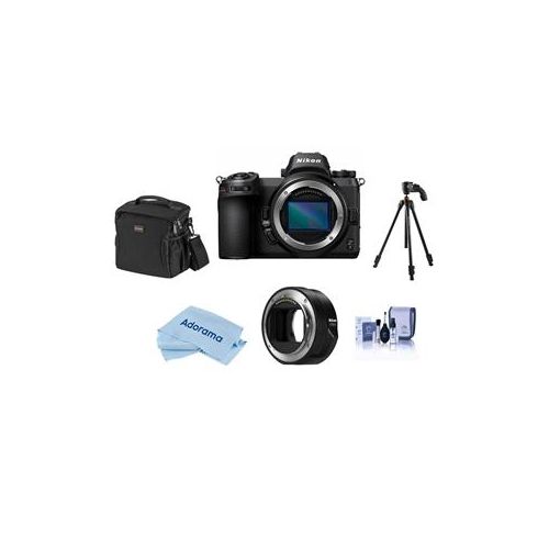  Adorama Nikon Z7 FX-Format Mirrorless Camera Body - With Accessory Bundle 1591 E